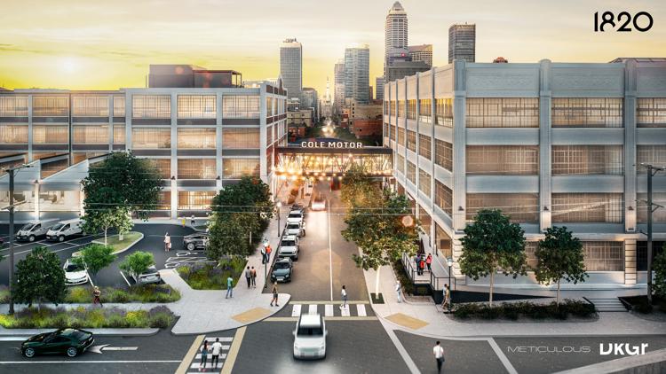 Ground breaking on historic Cole Motors redevelopment in Indianapolis